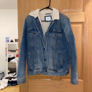 Sherpa Lined Jean Jacket